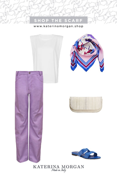 Outfit in pastel colours