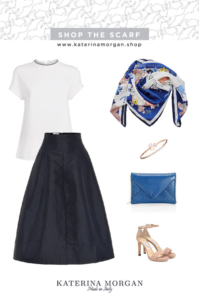 A-line skirt elegant