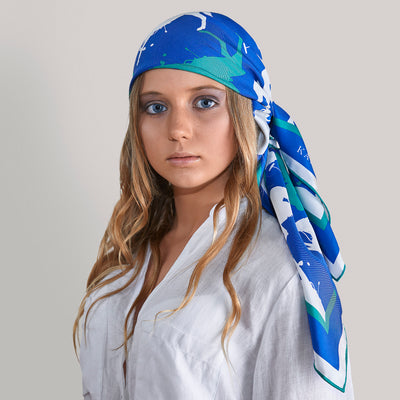 9 trendy ideas to tie twilly silk scarves
